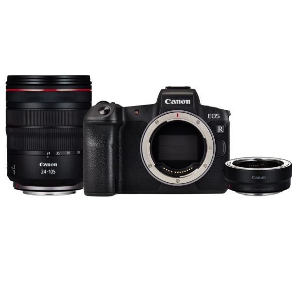 Canon EOS R Camera With 24-105mm lens + mount adapter - Image 2