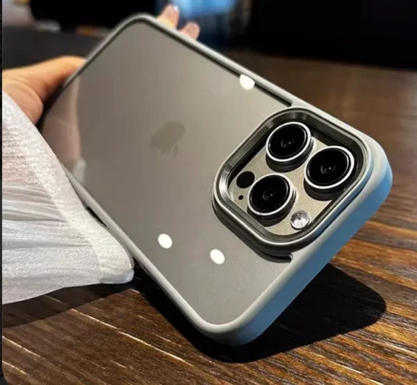Natural titanium AirSkin bumper Case for iPhone - Image 3