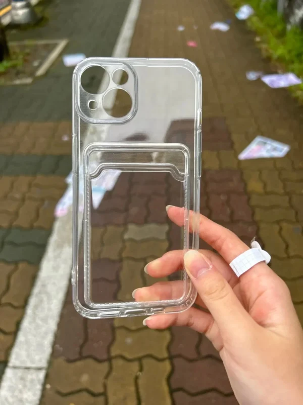 Card holder transparent wallet case - Image 3