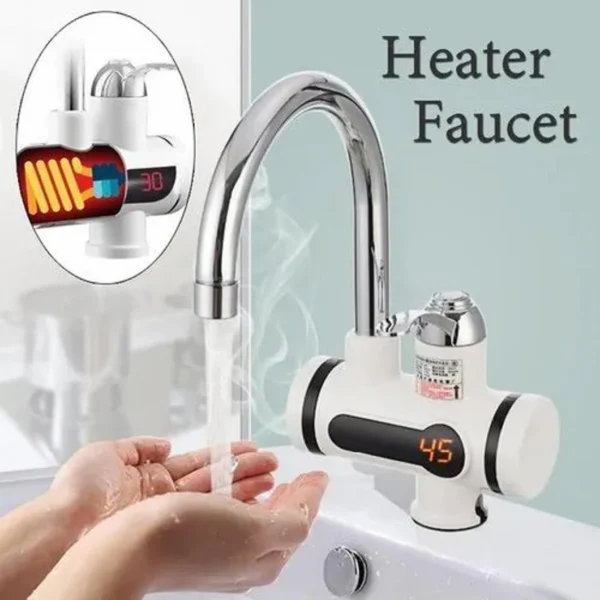 Electric Instant Water Heater Tap with Display - Image 2