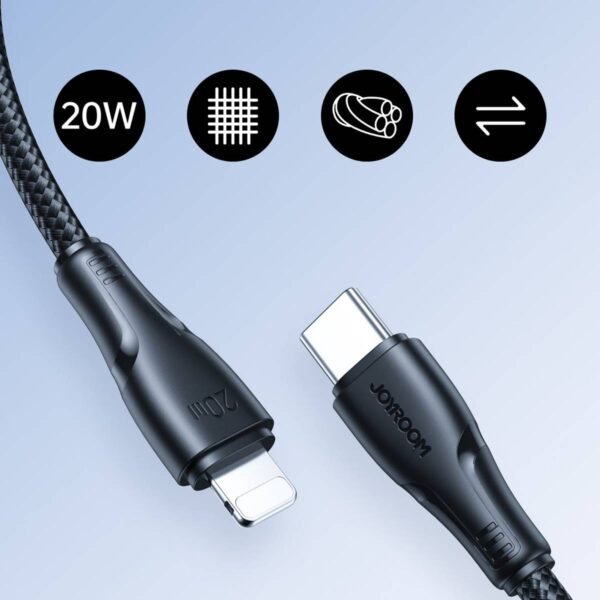 Joyroom 20W Type-C to Lightning Fast Charging Data Cable (S-CL020A9) - Image 2