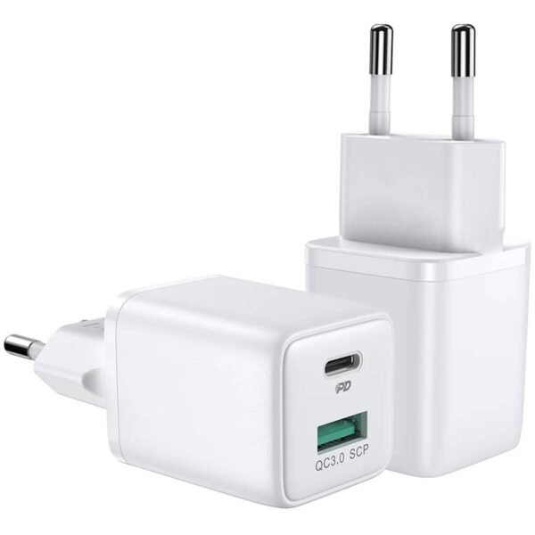 Joyroom Dual Port PD 30W Intelligent Fast Charger (L-QP303)