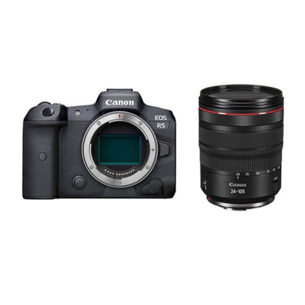 Canon EOS R5 Camera With RF24–105mm F4 L IS USM Lens Kit - Image 2